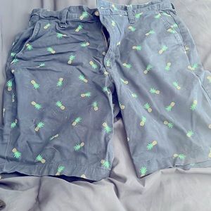 George pineapple shorts size 32